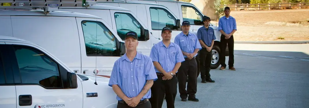 KIC Refrigeration crew ready for Mini Split Repair jobs across Iola